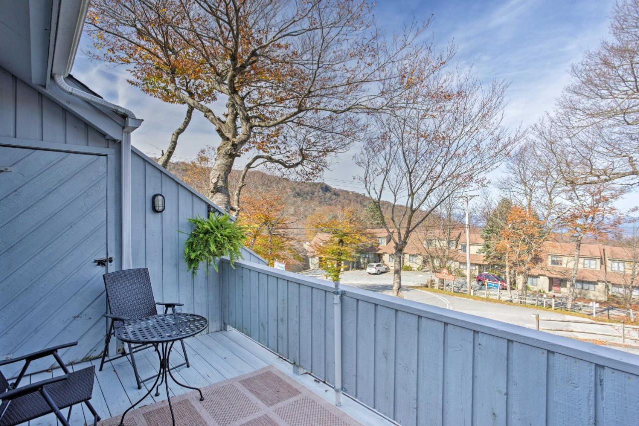 Pet-Friendly Beech Mountain Condo Steps To Slopes Exterior foto